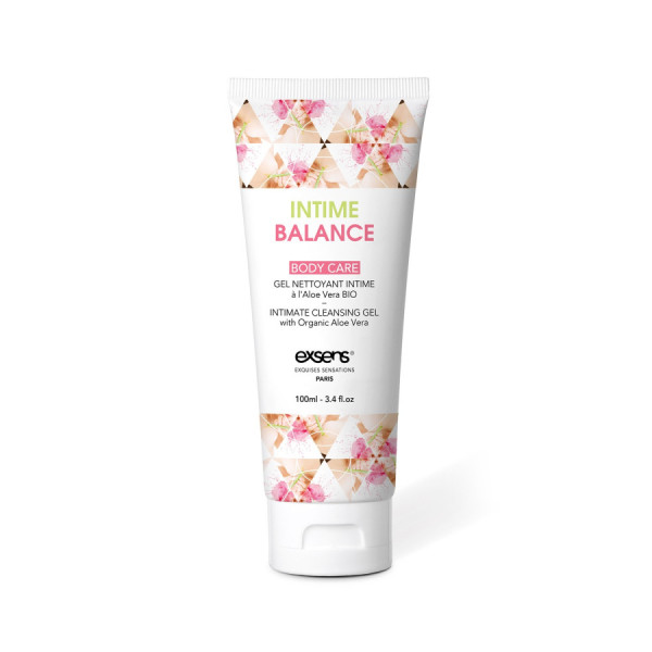 Gel nettoyant intime à l'aloe vera organique 100ml Intime Balance 